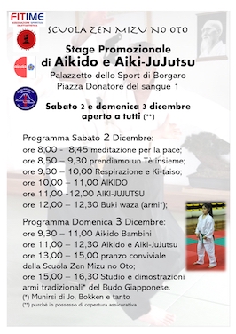 Stage Aikido e Aiki-Jujutsu