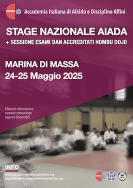 AIADA Stage interdisciplinare Sarzana (La Spezia) 27-28 Aprile 2024