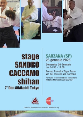 Stage Caccamo 26 gennaio 2025 - Sarzana